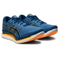 Asics Buty biegowe GlideRide (Amortyzacja) niebieskie męskie